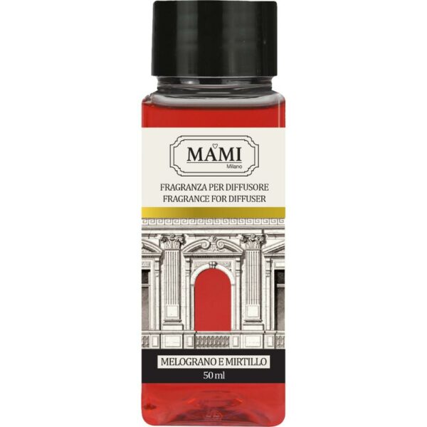 Ricarica Diffusore Ambiente Melograno e Mirtillo 50 ML Mami Milano MF-REF50.03