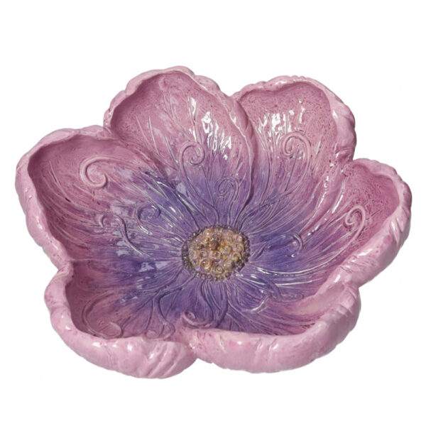 Ciotola in Resina Flora Pink 26x8 Cm Brandani 51127