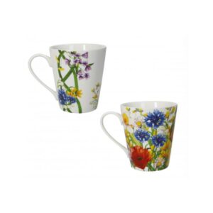 Set 2 Mug Fiori di Campo in New Bone China Brandani 52873