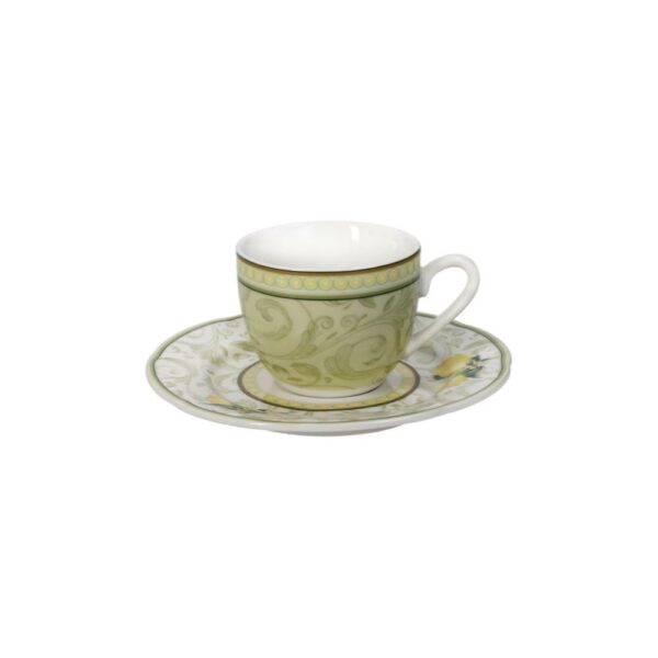 tazzina caffe i limoni set 2 pezzi new bone china 1