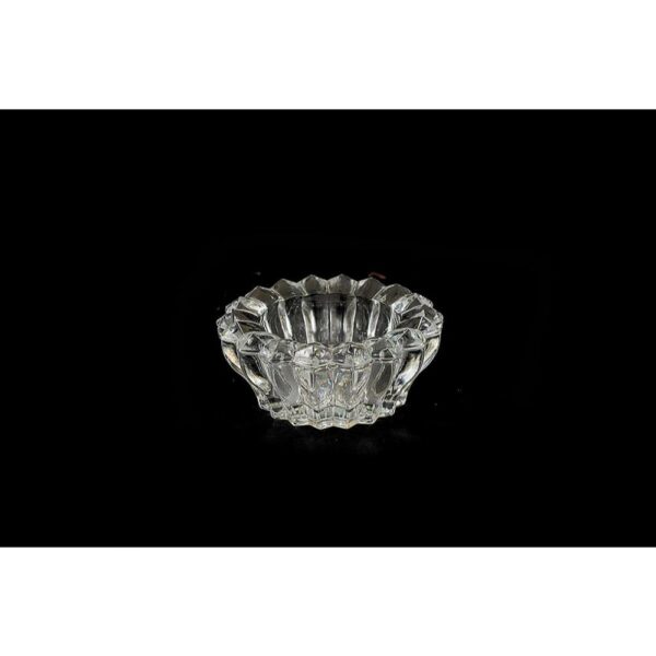 Portacandela in Vetro Trasparente 72 x 33mm Mercury