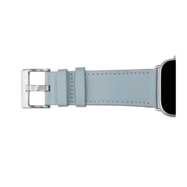 Cinturino Apple Watch 40mm Pelle Blu Puro