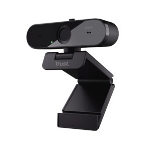 Web Cam 2K QHD USB Trust Taxon Nero