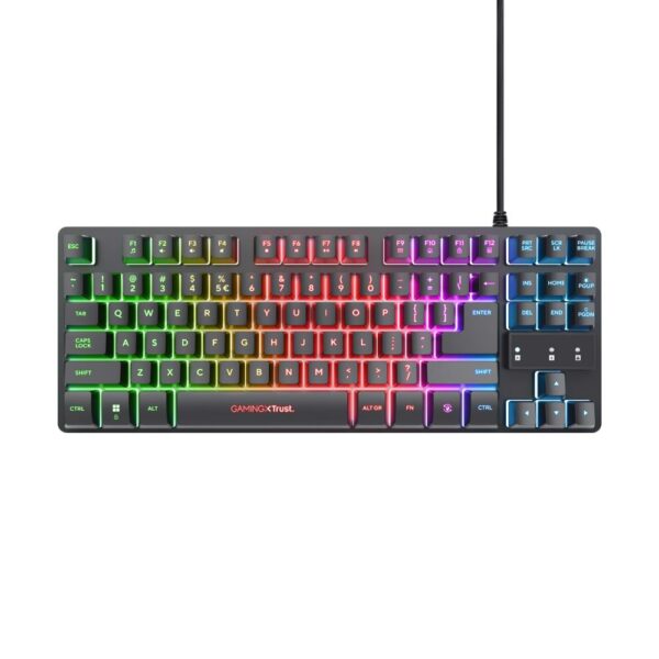 Tastiera Illuminata Trust Thado GXT833 Nero 24066