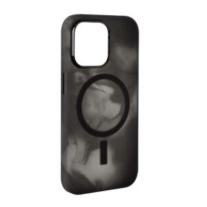 Cover Aqua iPhone 15 Pro Max Nero Puro