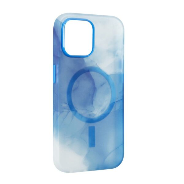 Cover Aqua iPhone 15 Blu Puro