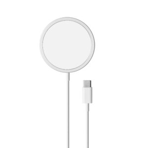 Caricabatterie Wireless Mag Usb-C Bianco Puro
