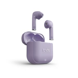 Auricolare Wireless TWS Beat Free Viola SBS