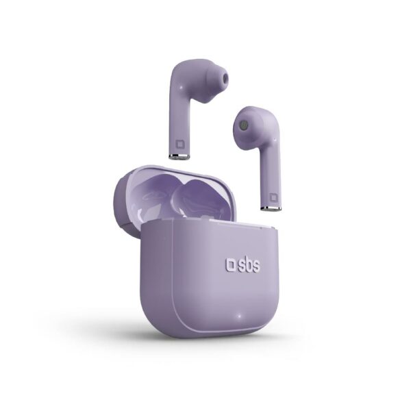 Auricolare Wireless TWS Beat Free Viola SBS