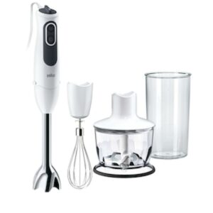 Braun Multiquick Inox Bianco Minipimer 750W 0.6LT