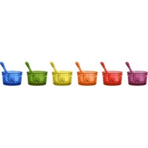 Set 6 Coppette Gelato in Melamina Colorata Baroque & Rock STICE.BAR01
