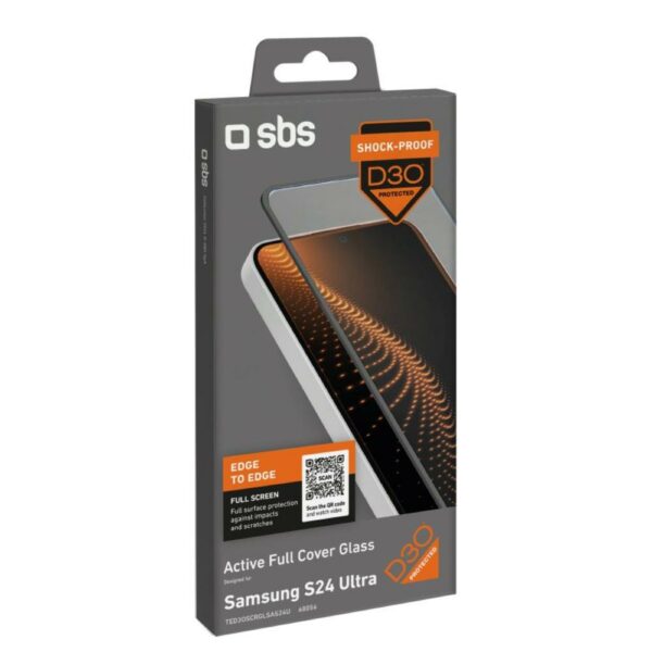 vetrino ultraresistente per samsung galaxy s24 ultra con tecnologia d3o 3