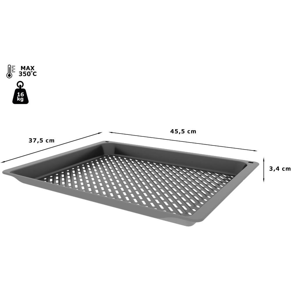 2 Vassoi Antiaderenti Per Friggitrice Ad Aria PowerXL, 25.4x22.9 Cm - Adatti Per Modelli 6QT E 10QT, Lavabili In Lavastoviglie, Acciaio Inox