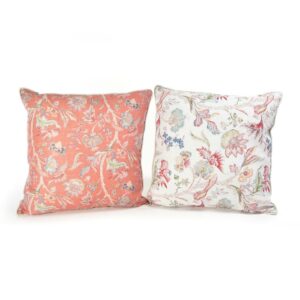 Cuscino 45x45 Cm Fiori Rosa CASUALE Mercury