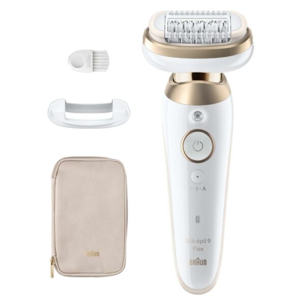 Braun Silk-épil 9-011 Epilatore Oscillante 3D Wet & Dry