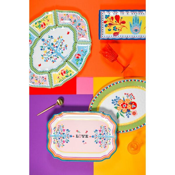 MAMMA MIA melamine serving plates