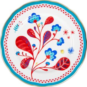 Piatto Piano Foglie 28 Cm Baci Milano Mamma Mia