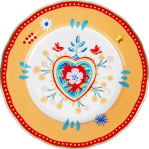 Piatto Piano Cuore 28 Cm Baci Milano Mamma Mia