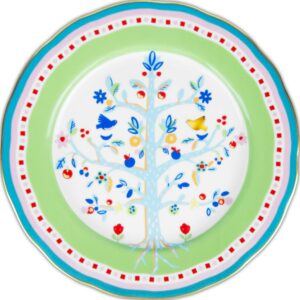 Piatto Piano Albero della Vita 28 Cm Baci Milano Mamma Mia