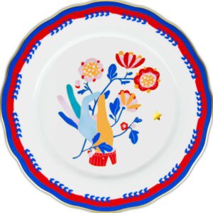 Piatto Piano Mano 28 Cm Baci Milano Mamma Mia