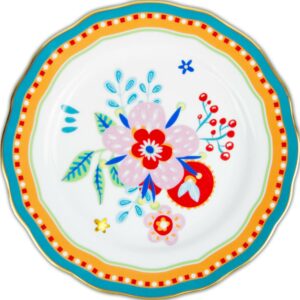 Piatto Frutta Fiore 22 Cm Baci Milano Mamma Mia