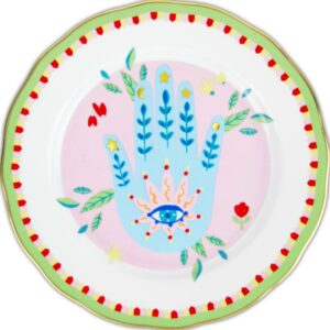 Piatto Frutta Mano 22 Cm Baci Milano Mamma Mia