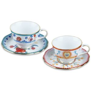 Set 2 Tazzine Caffè Mamma Mia Baci Milano