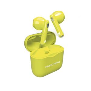 Auricolari TWS Fluorescenti Giallo SBS