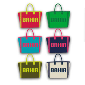 Borsa in Tessuto Bahia con Maniglie 36x31x20 Cm Mercury