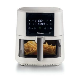 Ariete Airfryer Bianco Friggitrice ad Aria 1500W 9LT
