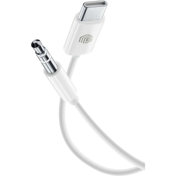 Cavo Audio AUX USB C Bianco CellularLine
