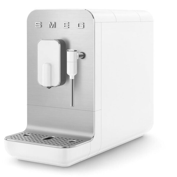 Smeg Macchina da Caffe Automatica 1.4LT Bianco e Inox 19bar