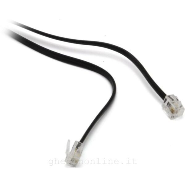 730 Cavo Plug 6 4 6 4 L. 20 M Nero GBL