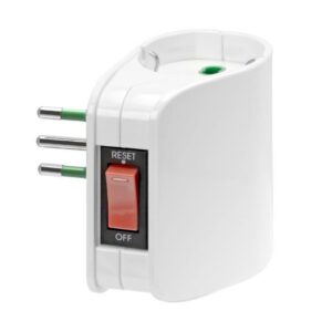 Adattatore 2 Vertical 2P+T 10A2 Bipasso Ita/Ted Ekon