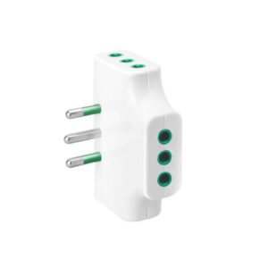 Adattatore 3 Piatto Ita 2P+T 10A3 Ekon
