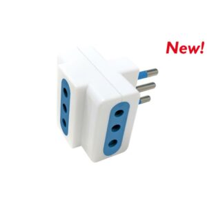 Adattatore 3 Uscite-Imq Spina 10  A+T 3 Prese 10  A+ Nova Line