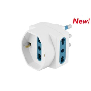 Adattatore 3 Uscite-Imq Spina 16  A+T 2 Prese Bival Nova Line