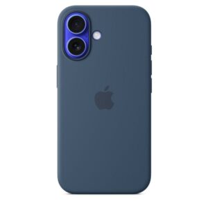 Apple Cover Silicone MagSafe iPhone 16 Denim
