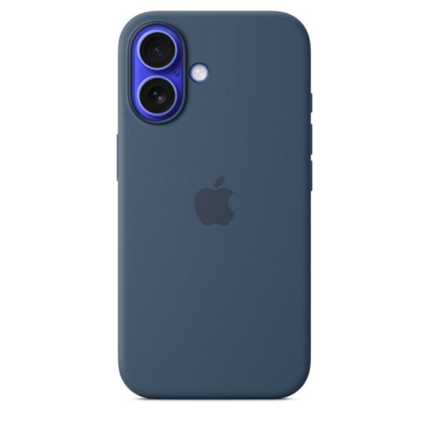 Apple Cover Silicone MagSafe iPhone 16 Denim
