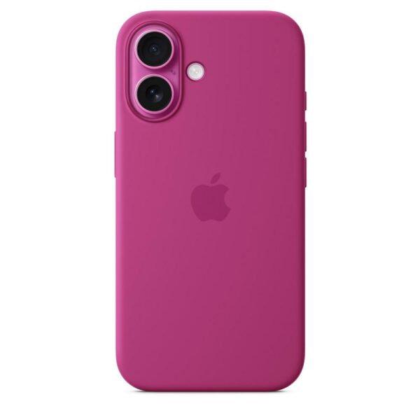 Apple Cover Silicone MagSafe iPhone 16 Fuchsia