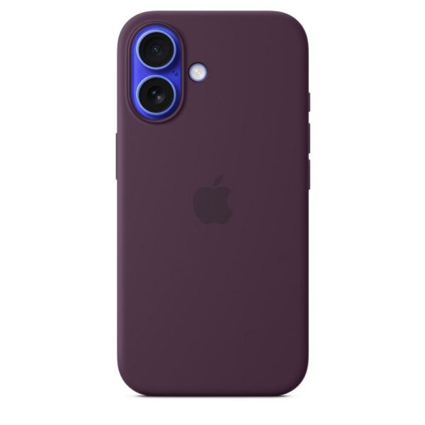 Apple Cover Silicone MagSafe iPhone 16 Plum