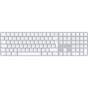 Apple Tastiera Magic Con Touch Id E Keypad Numerico Bianco
