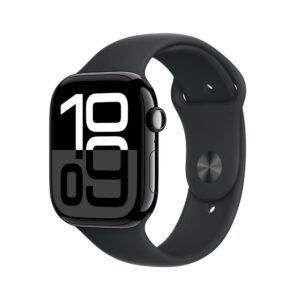 Apple Watch 10 GPS 46MM Jet Black Sportband M/L