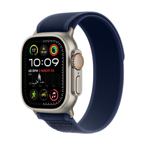 Apple Watch Ultra 2 GPS Cellular 49MM Natural Titanium Black Trail Loop M L