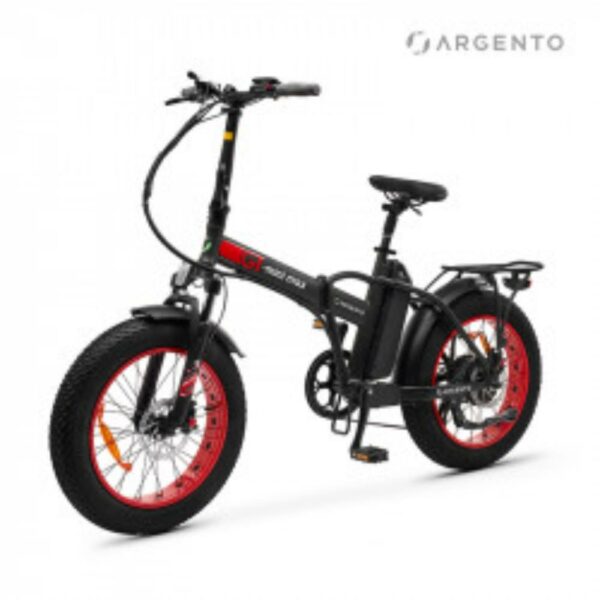 Argento E bike Minimax Gt Bici Elettrica Autonomia 80Km