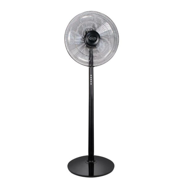 Argo Ventilatorr Piantana 3 Velocita con Telecomando NEROSTANDYEVOBLACK