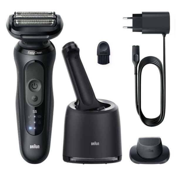 Braun Rasoio Ricaricabile 3 Lame WD 4In1 con RegolabarbaAcc. Nero 52N7200CC
