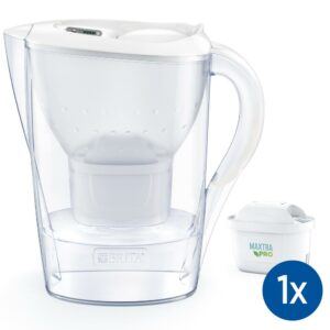 Brita Caraffa Filtrante 2.4LT Bianco +1Maxtra Pro
