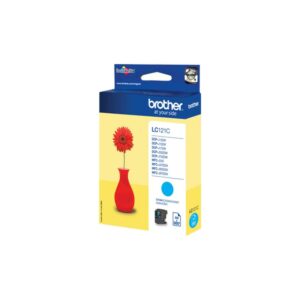 Brother Cartuccia Ink-Jet 300Pag X Dcpj752Dw/Mfcj470Dw Ciano LC121CBP