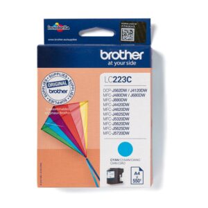 Brother Cartuccia Ink-Jet Ciano 5.9ML 550Pg X Mfc-J4620Dw LC223CBP